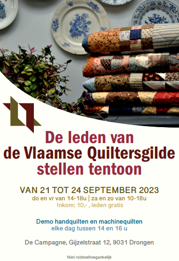 Tentoonstelling Vlaamse Quiltergilde